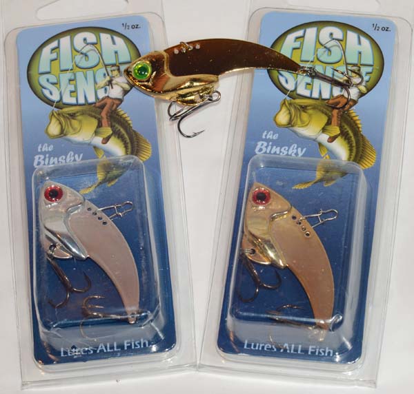 Fish Sense's the "Binsky" blade baits